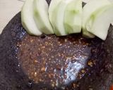 Foto langkah ke 4 dari resep Rujak jambu sambel kacang.