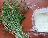 Mikrozöldes zöldfűszeres fűszervaj recept fázis 2 fotója
