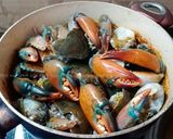 चिंबोरी रस्सा (crab gravy recipe in marathi) रेसिपी स्टेप 4 फोटो