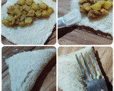Foto langkah ke 5 dari resep Roti Goreng Kari (Ayam & Kentang).