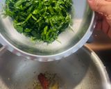 A picture of step 4 of Malabar Spinach Curry ~Made with Indian Vegetarian Style😋.