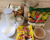 Foto langkah ke 1 dari resep Sourdough Discard Pineapple Bread.