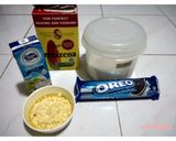 Foto langkah ke 1 dari resep Oreo Cheesecake (simple).