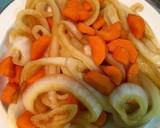 Foto del paso 1 de la receta: Spaguettis (noodles) con pollo y verduras