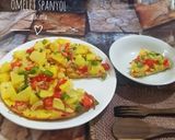 Foto langkah ke 5 dari resep Omelet Spanyol.