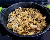 Foto del paso 5 de la receta Espaguetis con rape y alga nori