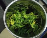 A picture of step 2 of Palak Paneer.