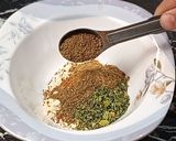 A picture of step 4 of Red Bean Curry (oil free).