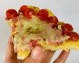 Foto langkah ke 7 dari resep Pizza Teflon Roti Tawar.