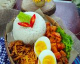 Foto langkah ke 3 dari resep (648) Nasi Uduk Magic Jar.