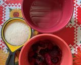 Foto del paso 10 de la receta: Bienvenidos a la Navidad🎄. Helado con macarrones y salsa de frutos rojos