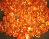 A picture of step 3 of Chicken Tacos Al Pastor Style.