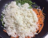 Foto del paso 2 de la receta Arroz chino tres delicias 🥢🍚