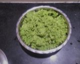 A picture of step 2 of Lilva kachori.