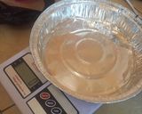 A picture of step 1 of Fluffy Vanilla marble cake.