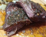 Foto del paso 6 de la receta: Parrilla de carne a la brasa (entrañas, panceta, lomo, morcilla)