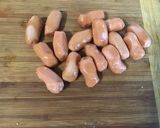 Une image de l'étape 4 de Feuilletés apéritifs saucisses sauce moutarde et mimolette.