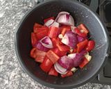 Foto del paso 2 de la receta: Pasta o gnocchis con Salsa de pimentón y salmón