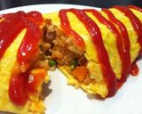 A picture of step 6 of Chicken Ketchup Rice.
