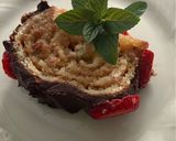 Foto del paso 9 de la receta: Pionono de manzana con top de chocolate y fresones de temporada