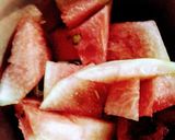 A picture of step 1 of Watermelon Water.
