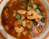 Foto del paso 4 de la receta: Caldo de camarón fresco, con mucha verdura