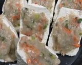 Foto langkah ke 4 dari resep Tahu Kukus Isi Udang.