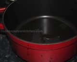 A picture of step 9 of King rice/Shah pilaf شاه پلو.