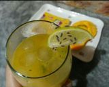 A picture of step 4 of Mango Mojito💛🍹.