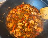 Foto del paso 5 de la receta: Pad Thai de camarones y pollo