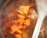 A picture of step 4 of My Chicken & Carrot Soup 😙.