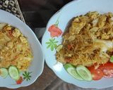 Foto langkah ke 4 dari resep Mihun goreng tanpa minyak, tanpa gula.