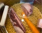 Foto del paso 1 de la receta: Cocido madrileño tradicional Mte