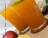 A picture of step 3 of Mix fruit juice.