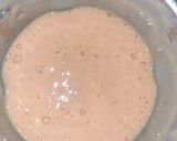 A picture of step 2 of Mango Roohafza Lassi.