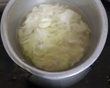A picture of step 2 of Sweet corn soup.
