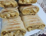 صورة لخطوة 5 من وصفة كريب مالح بحشوتين مختلفتين