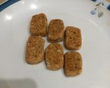 A picture of step 9 of Diet biscuits with brown sugar, sesame, flex seed 🧇 🧇.
