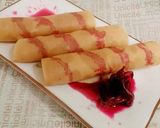 Hình bước làm 3 của món Crape da beo 😁