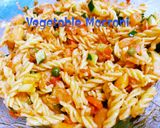 A picture of step 6 of Stir fry veg Macroni.