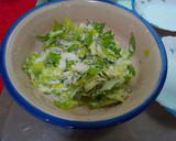 Foto del paso 3 de la receta: Ensalada de pollo con salsa de yogur (airfryer)