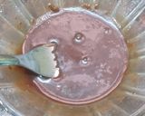 A picture of step 2 of Chocolate Idli.