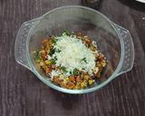 A picture of step 7 of Cheesy veg discs.