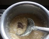 A picture of step 3 of Kalakand from leftover ghee mawa.