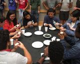 A picture of step 6 of Onigiri (Rice Ball).