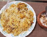 A picture of step 4 of Paneer tikka biryani.