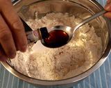 A picture of step 3 of Filipino pan de coco.