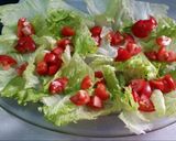 Foto del paso 5 de la receta Ensalada tibia de Primavera con Gambas