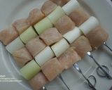 รูปขั้นตอนการทำที่ 1 ของ ไก่ยากิโทริ