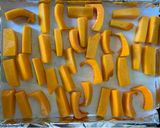A picture of step 3 of Roasted Butternut Squash and Red Onions with Tahini sauce.